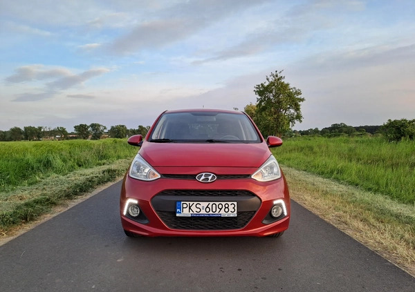 Hyundai i10 cena 27900 przebieg: 93300, rok produkcji 2016 z Kościan małe 254